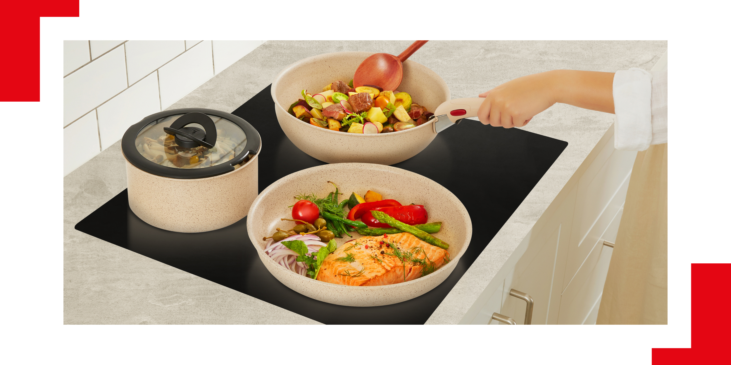 Меньше места — больше возможностей: 5 причин купить посуду Tefal Ingenio со съёмной ручкой