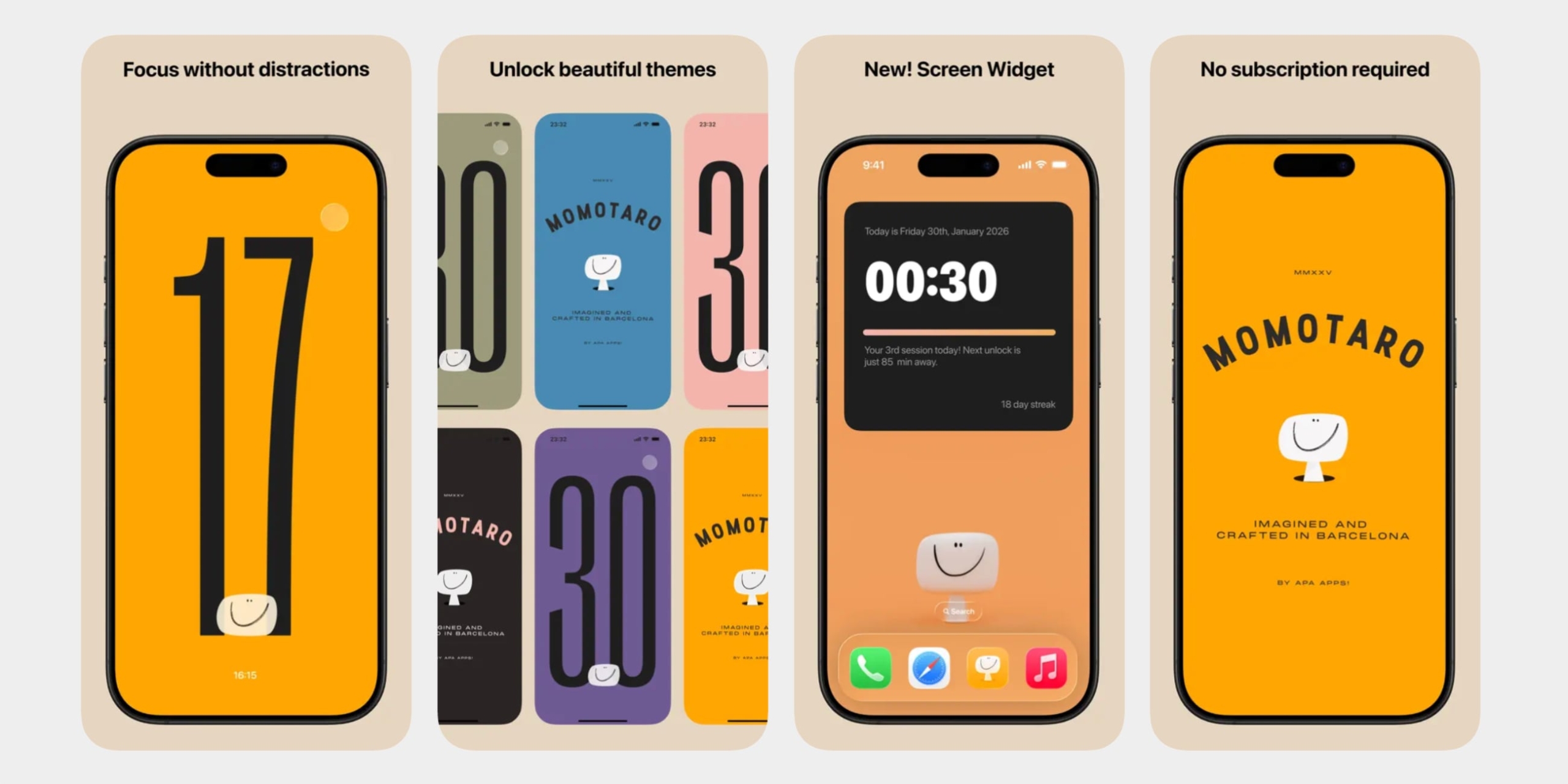 Приложение Momotaro для iOS