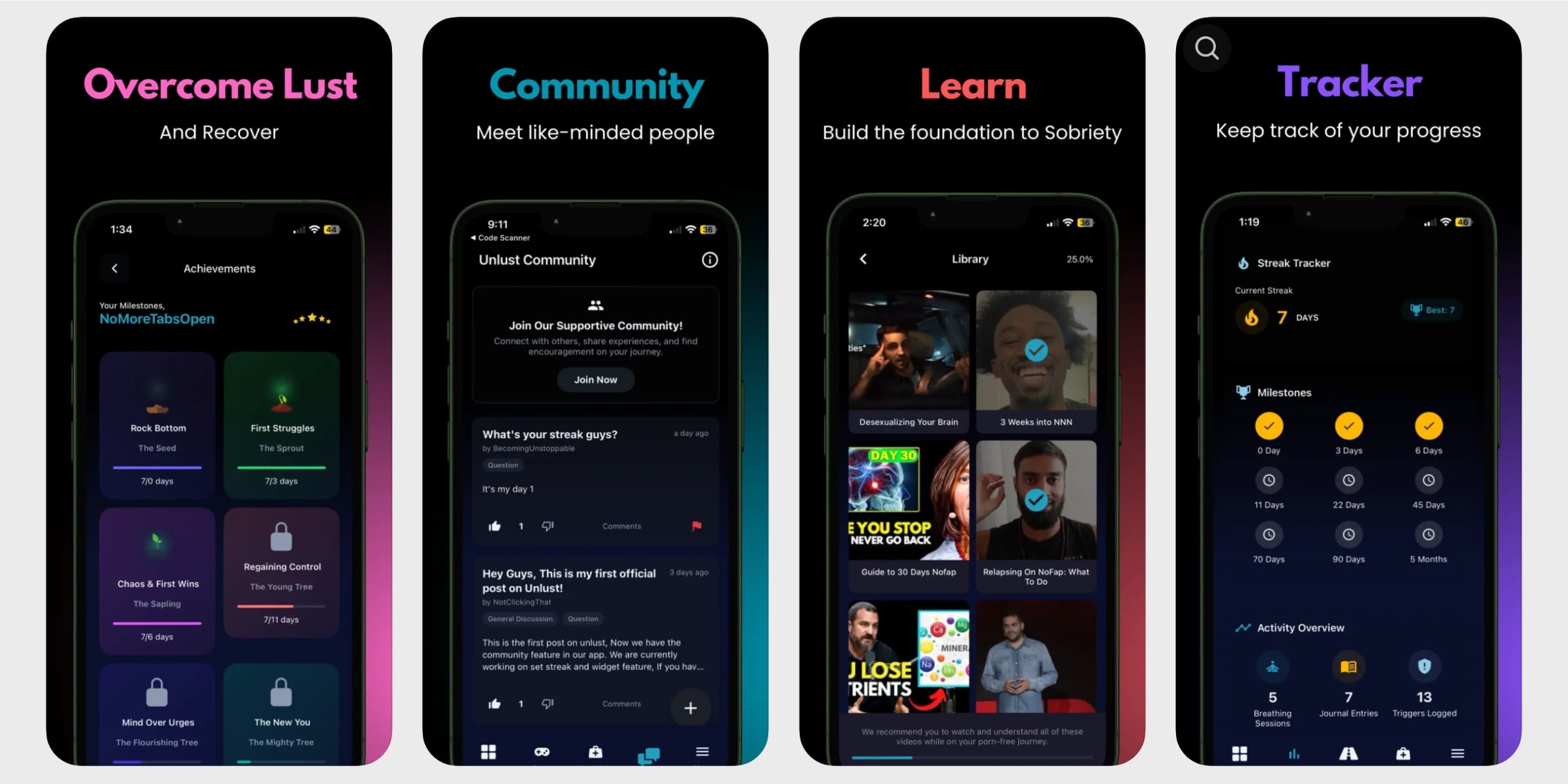 Unlust — приложение для тех, кто хочет избавиться от порнозависимости