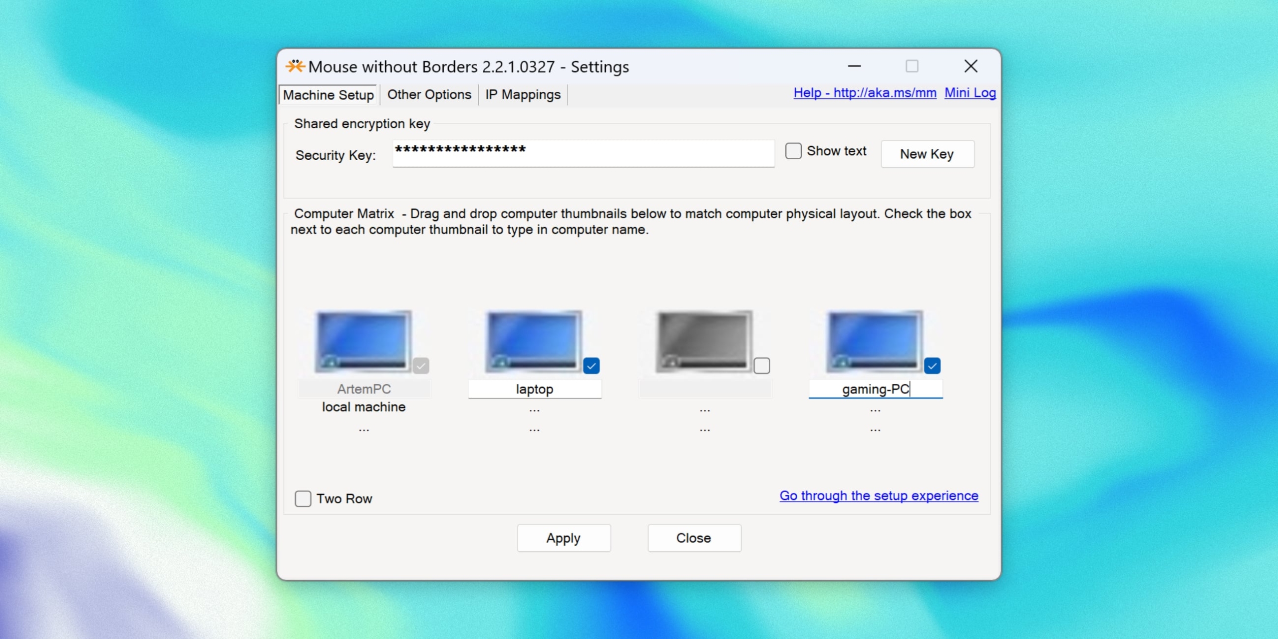 Приложение для Windows: Mouse Without Borders