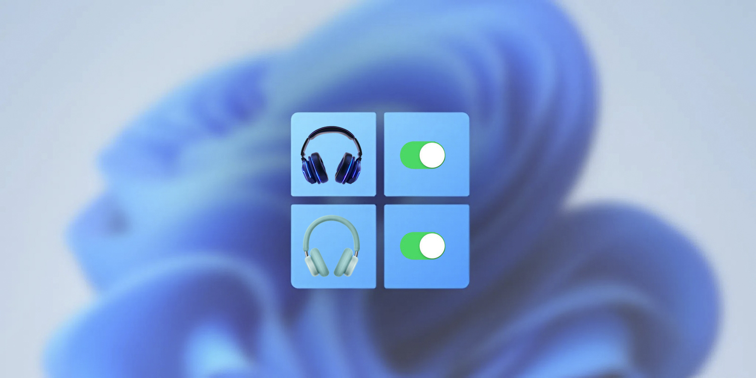 подключение наушников в Windows 11