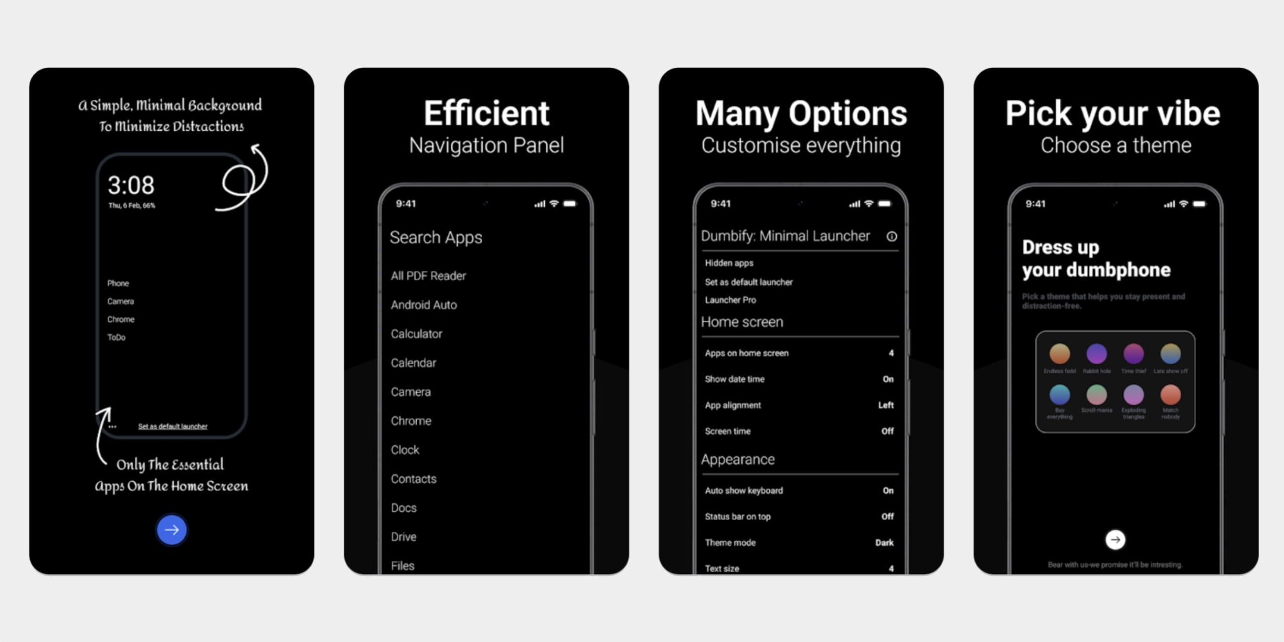 Приложение Dumbify для Android