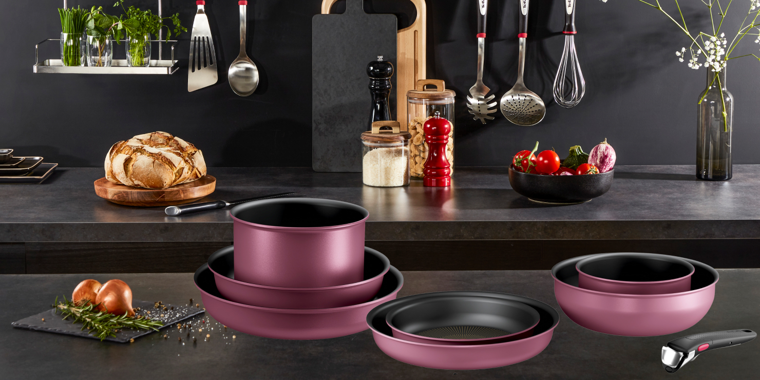 Посуда Tefal Ingenio за счёт съёмной ручки становится функциональнее