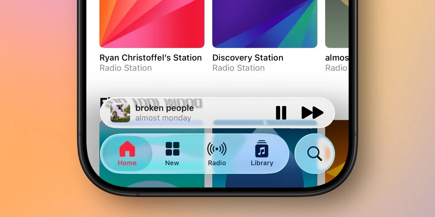 четвертая бета iOS 26