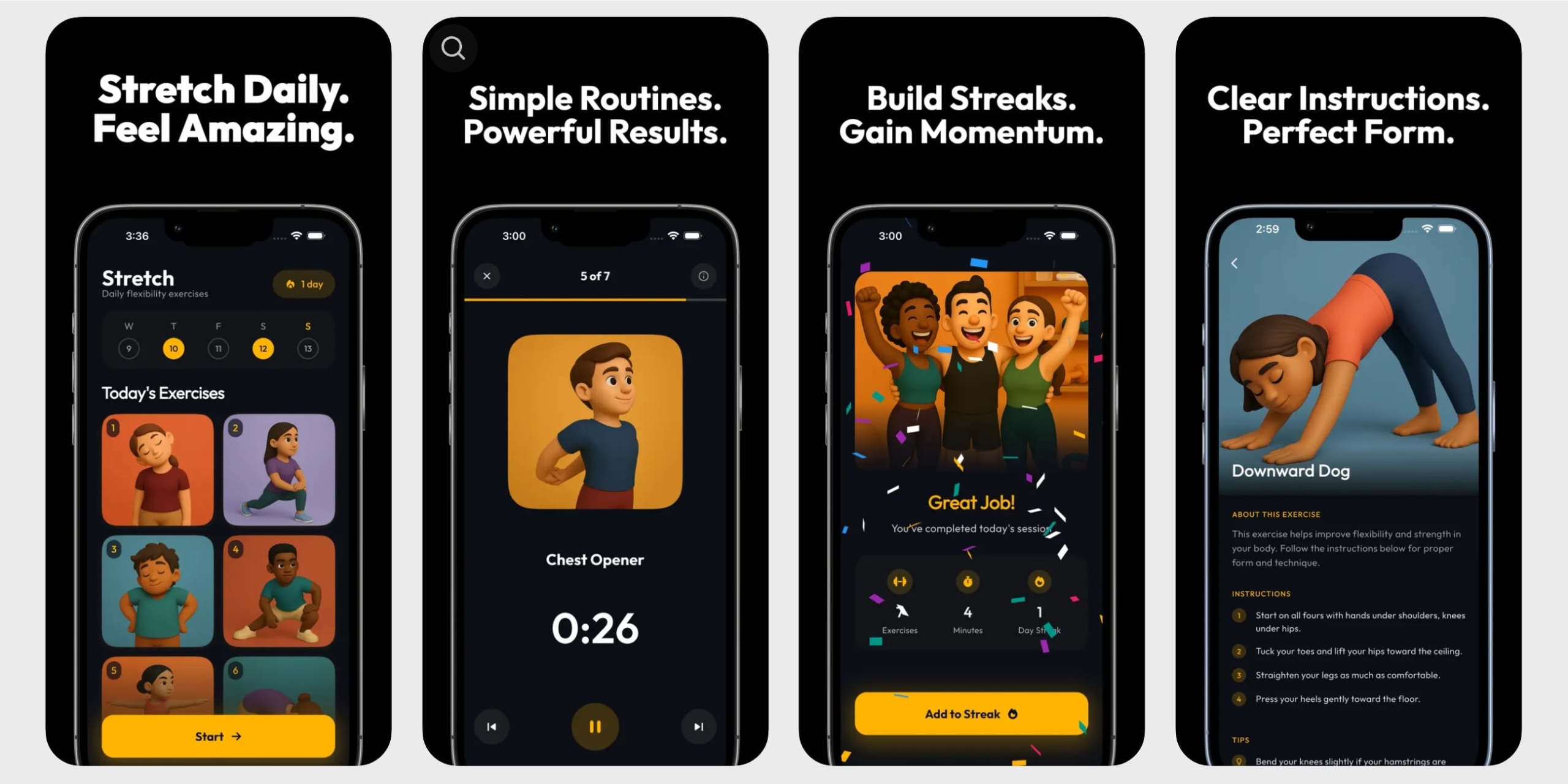 Stretch — программа для тренировки гибкости