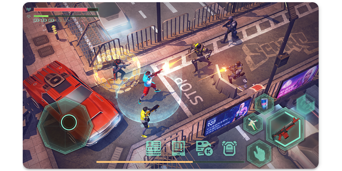 Лучшие RPG на Android: Cyberika: Киберпанк экшен RPG