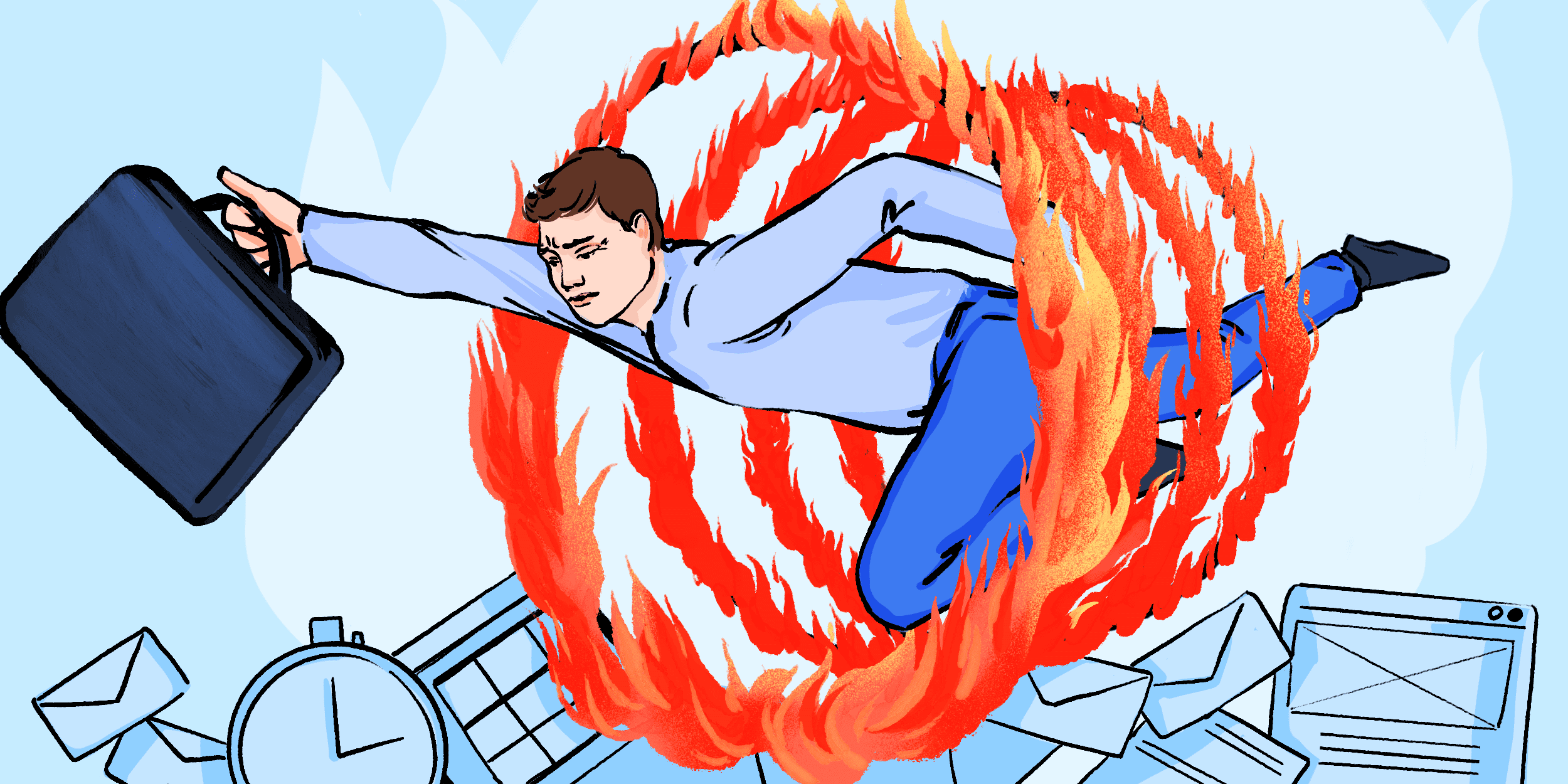 стадии выгорания