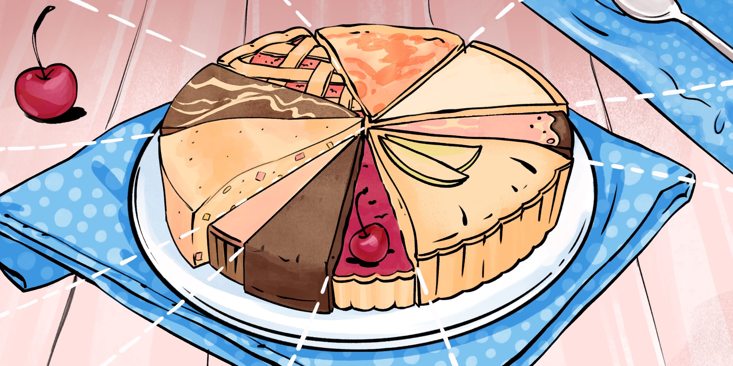 упражнение «пирог времени»